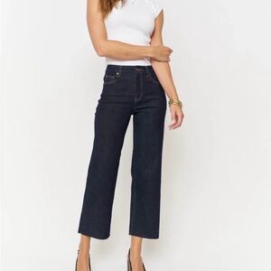Oliver Logan Aberdeen Wide Leg Classic Dark Blue Wide-Leg Jeans